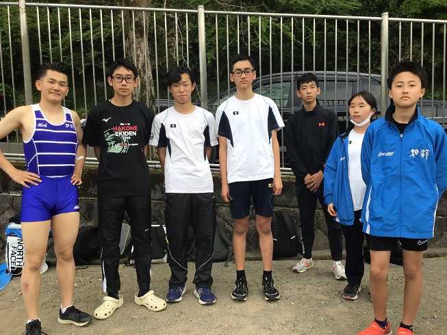 陸上部　小田原地区記録会