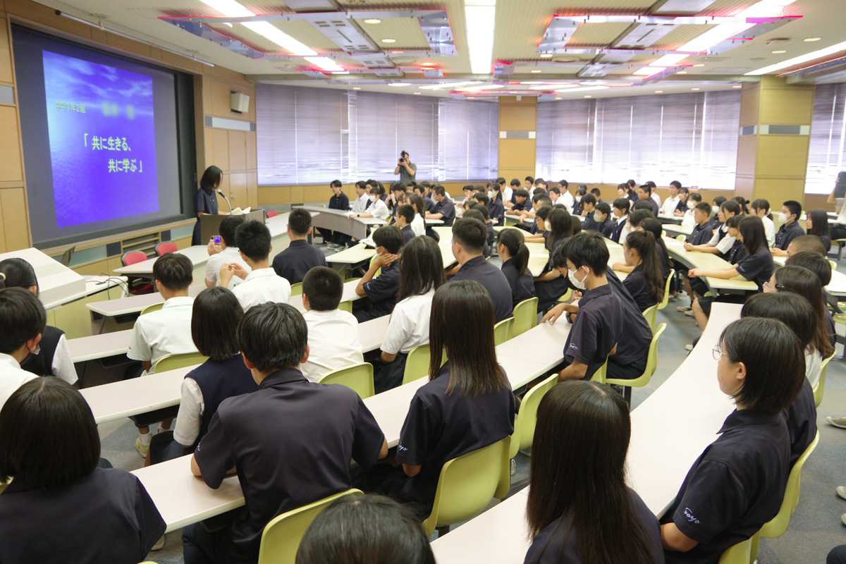 「中学生の主張」発表会