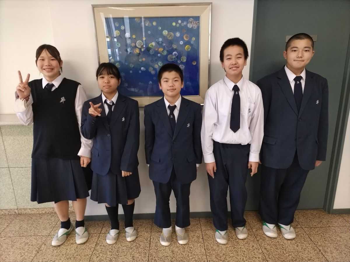 剣道部　男子団体　県選抜大会出場決定