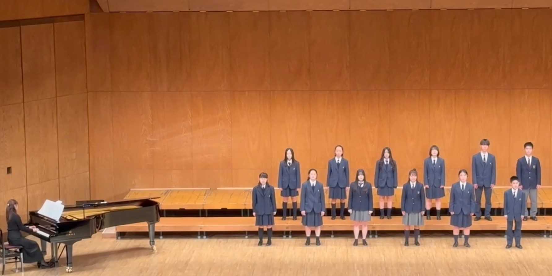 県高等学校合唱祭（県立音楽堂）-音楽部