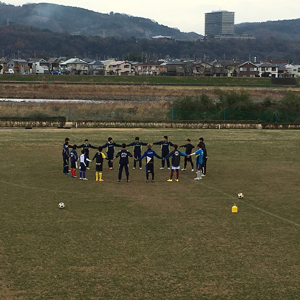 サッカー部の活動の様子