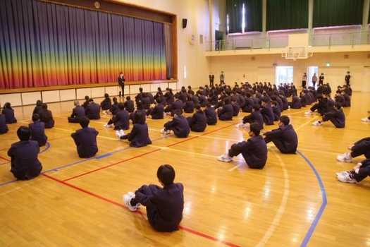 3学期始業式